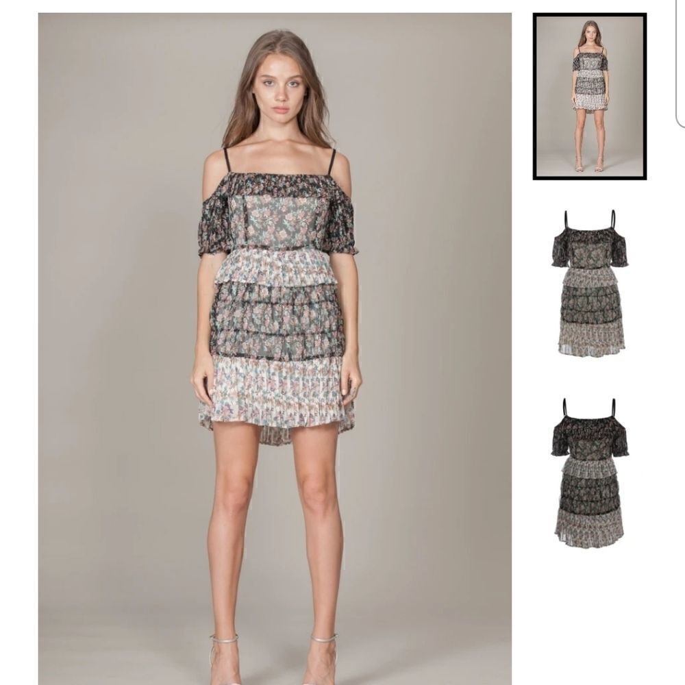 Foxiedox Antonia off the shoulder dress